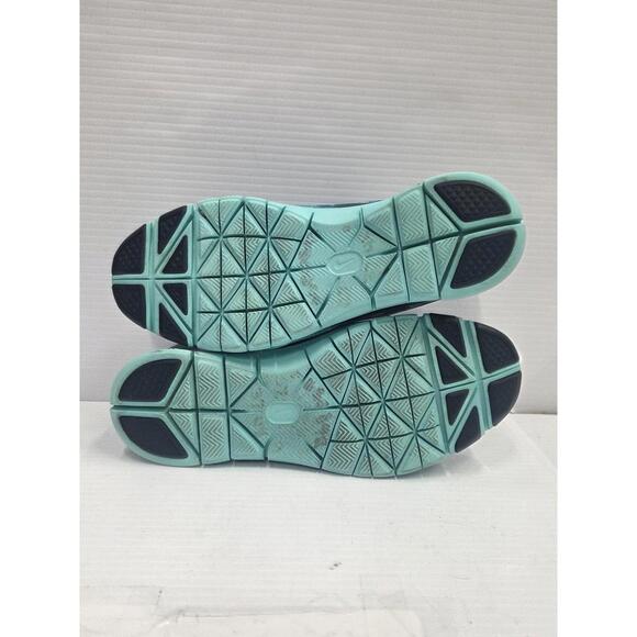Nike Free TR Fit 4 5.0 Shoes Womens Size 7.5 Teal Blue Aztec Training Sneakers - Picture 7 of 11